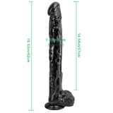 Load image into Gallery viewer, Black anal dildo