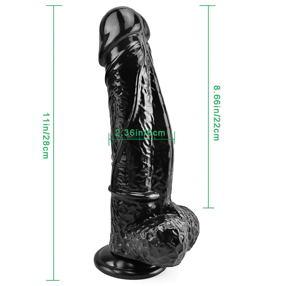 11inch Giant Black Dildo