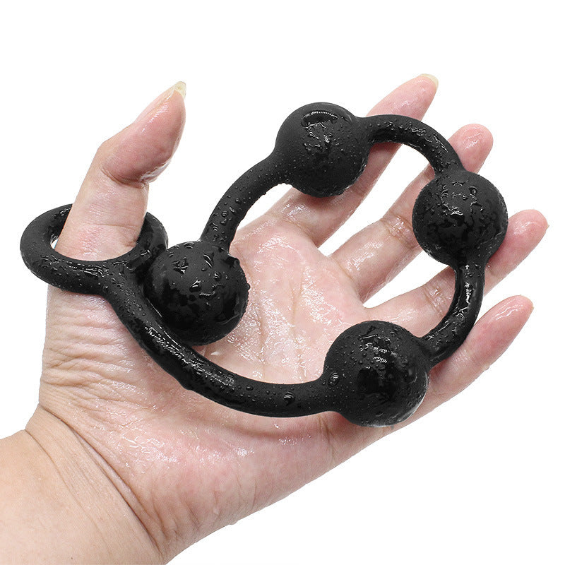 Solid Silicone Rosary Anal Bead