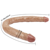 Charger l&#39;image dans la galerie, Double head 22 inch brown dildo