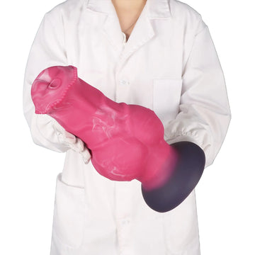 Red Huge Kont Horse Cock Fantasy Dildo