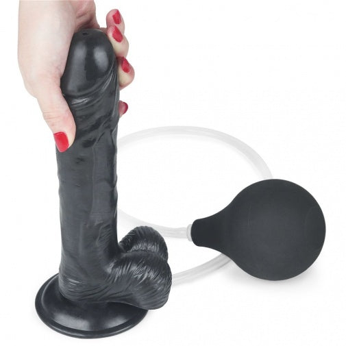 Black Squirting Dildo 9 Inch