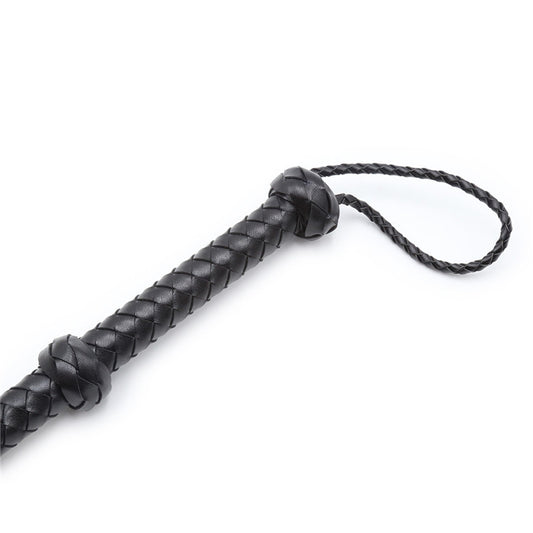 White Whisk Leather BDSM Flogger
