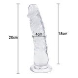 画像をギャラリー ビューアにロード 8 Inch Jelly Dildo