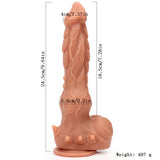 Load image into Gallery viewer, 10 inch knot dildo