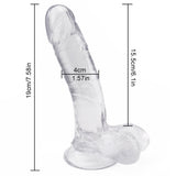 Load image into Gallery viewer, 7 Inch Jelly Dildo