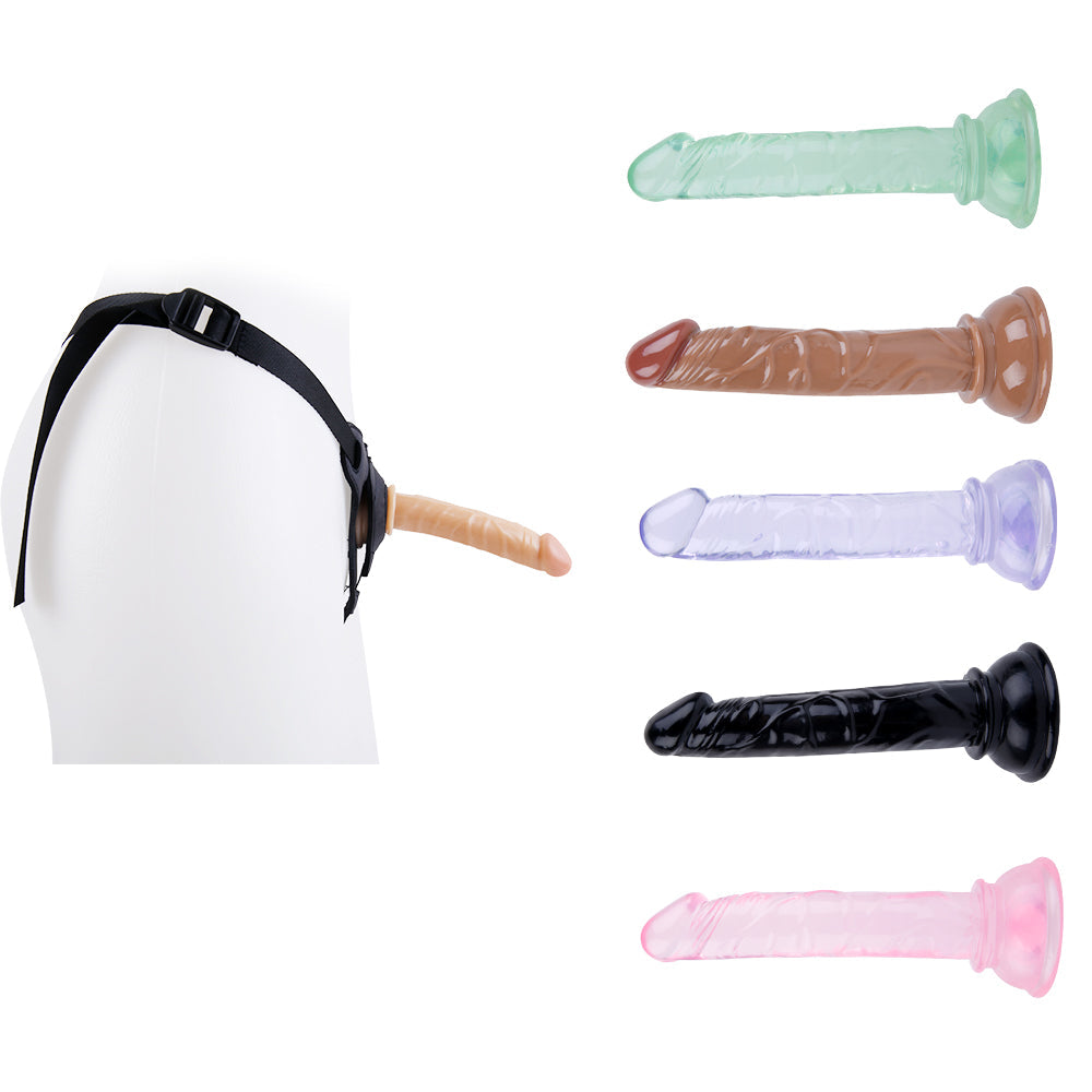 Beginner Strap On 5 Inch Tiny Dildo