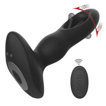 Remote Control  P-Spot  Masterbator Vibrating Anal Plug