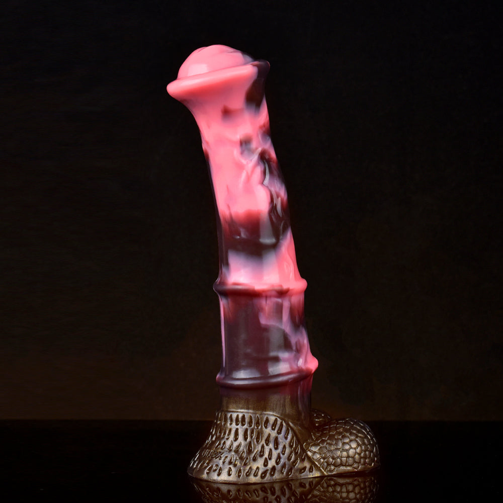 Fantasy Textured 10-Inch Silicone Horse Dildo