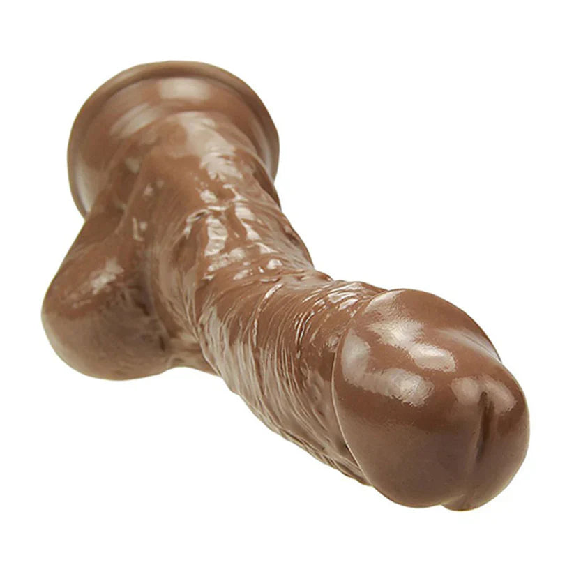 10 Inch Brown Realistic Dildo with Suction Cup