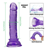 画像をギャラリー ビューアにロード Small purple dildo