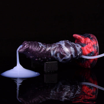 Evil Dragon Ejaculation Silicone Fantasy Dildo