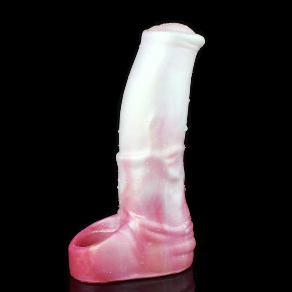 Soft Hollow Dildo Horse Cock Sleeve