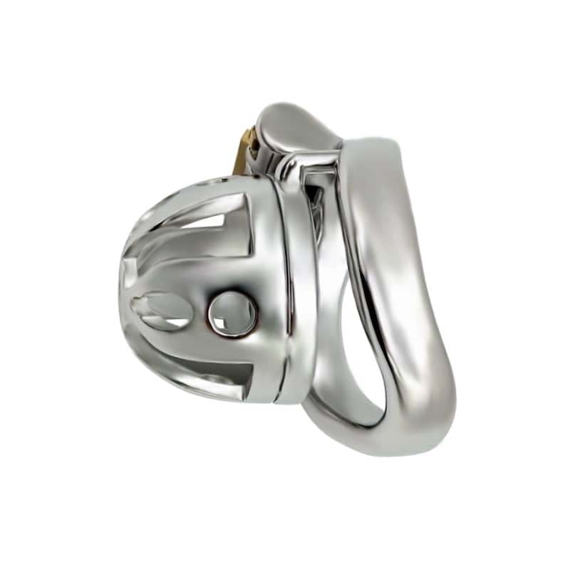 Tiny Metal Male Chastity Cage