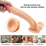 Charger l&#39;image dans la galerie, 10 inch flesh-colored dildo