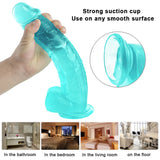 Charger l&#39;image dans la galerie, 12 inch green huge thick dildo