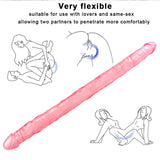 Charger l&#39;image dans la galerie, Double head 22 inch pink dildo