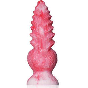 5 Inch Small Beginners Textured Dog Dildo