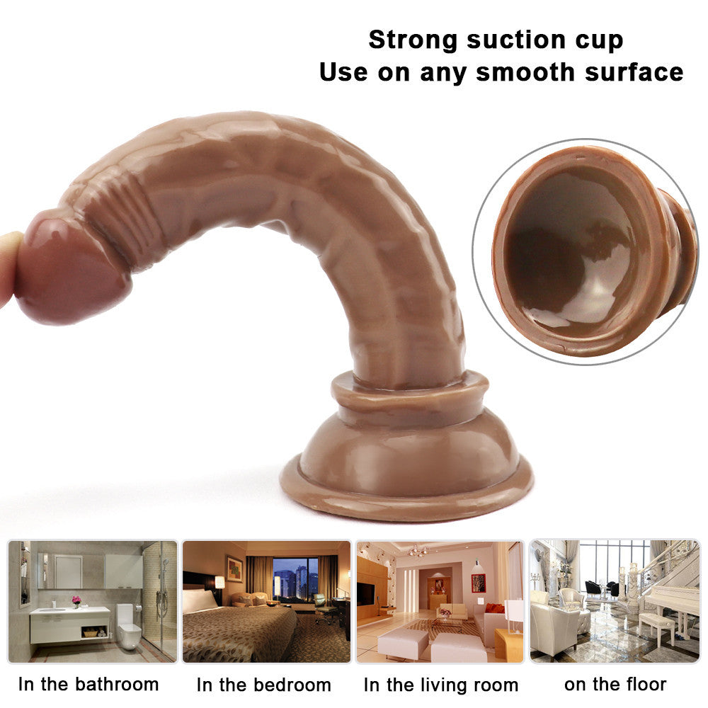 Small brown dildo mini