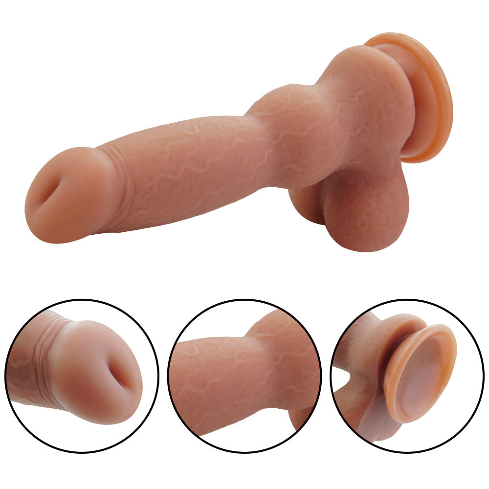 Silicone Simulation Dog Strap On Dildo