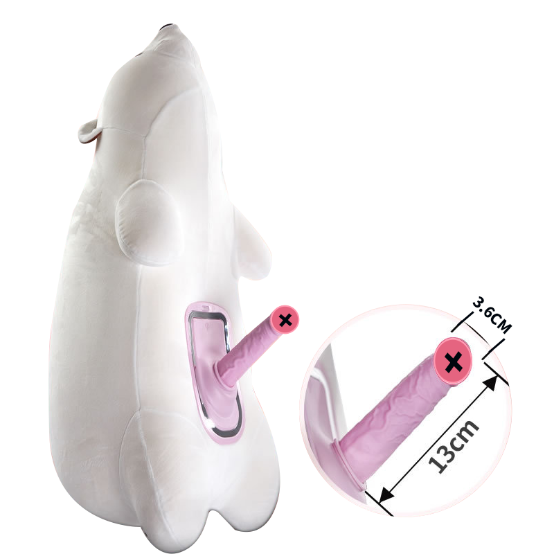 Stuffed Animal Sex Toy Infinity Pillow Bear with Dildo Machine dildosstore Stuffed Animal Sex Toy Infinity Pillow Bear with Dildo Machine dildosstore