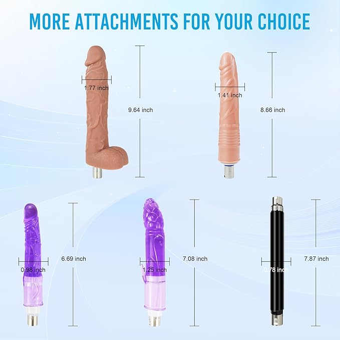 Thrusting Sex Machines with Dildos for Women