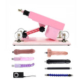 Charger l&#39;image dans la galerie, Pink Female Sex Machine with Dildo Accessories