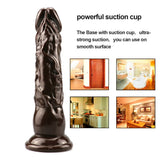 画像をギャラリー ビューアにロード 8 Inch coffee dildo