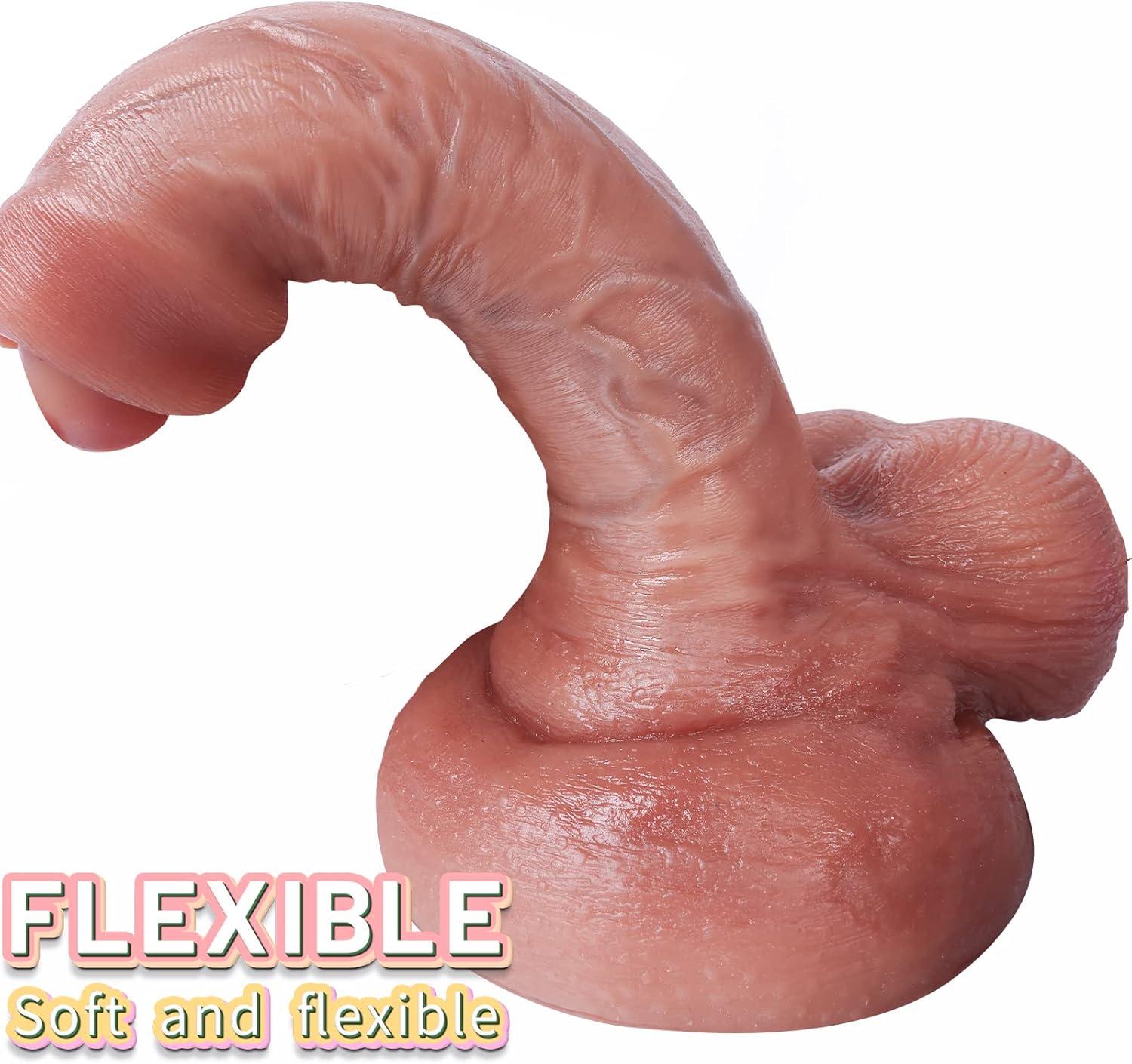 Foreskin Covered 7 Inch Dildo