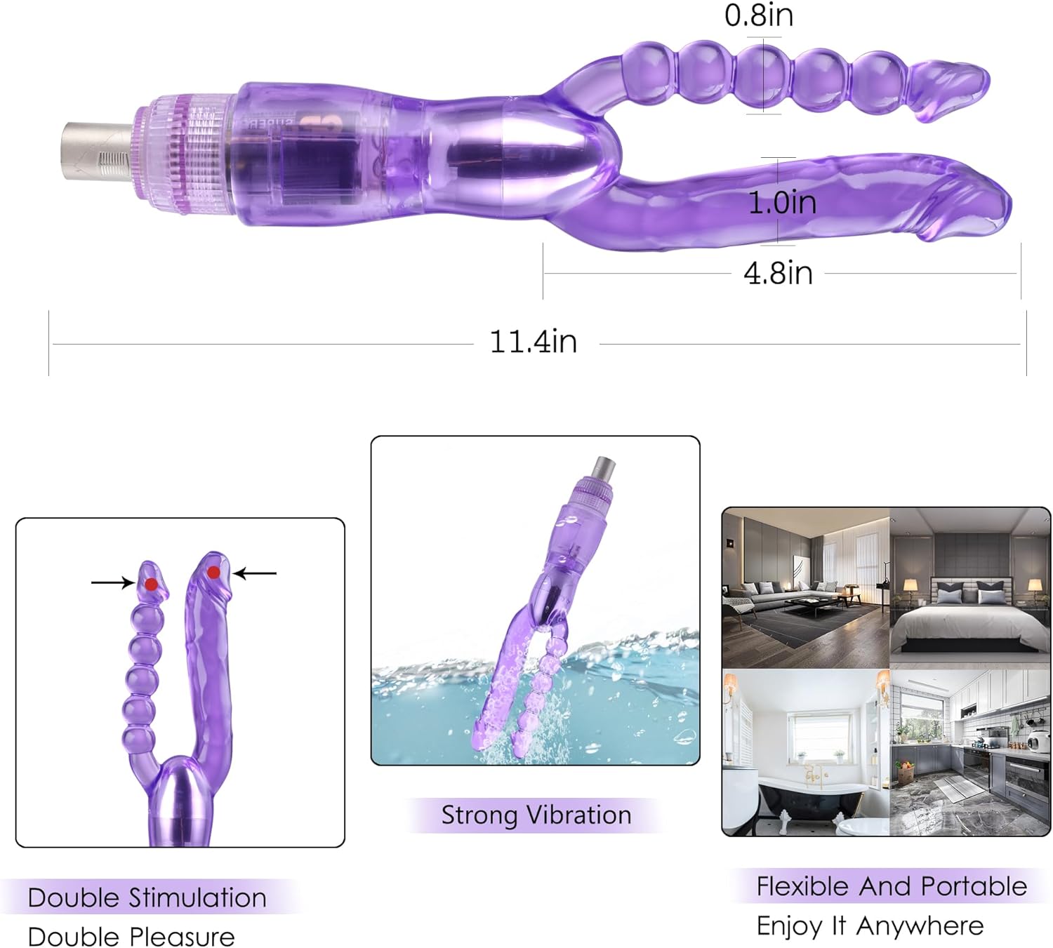 Vibrator Toy Female Sex Machine Set