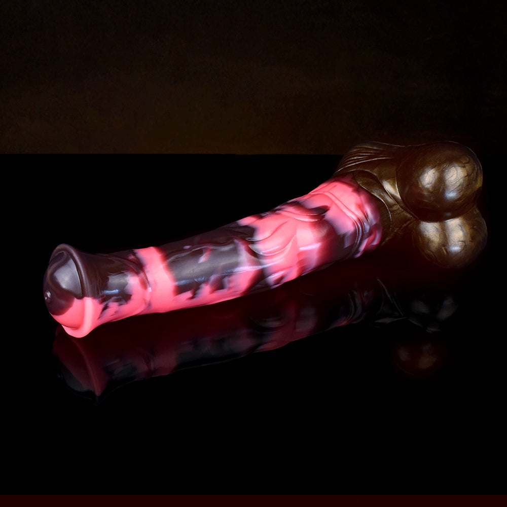 10 Inch Soft Silicone Fantasy Horse Dildo