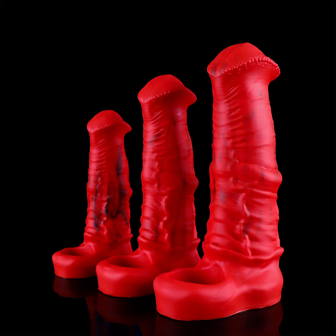 BDSM Toy Red Horse Cock Sleeve
