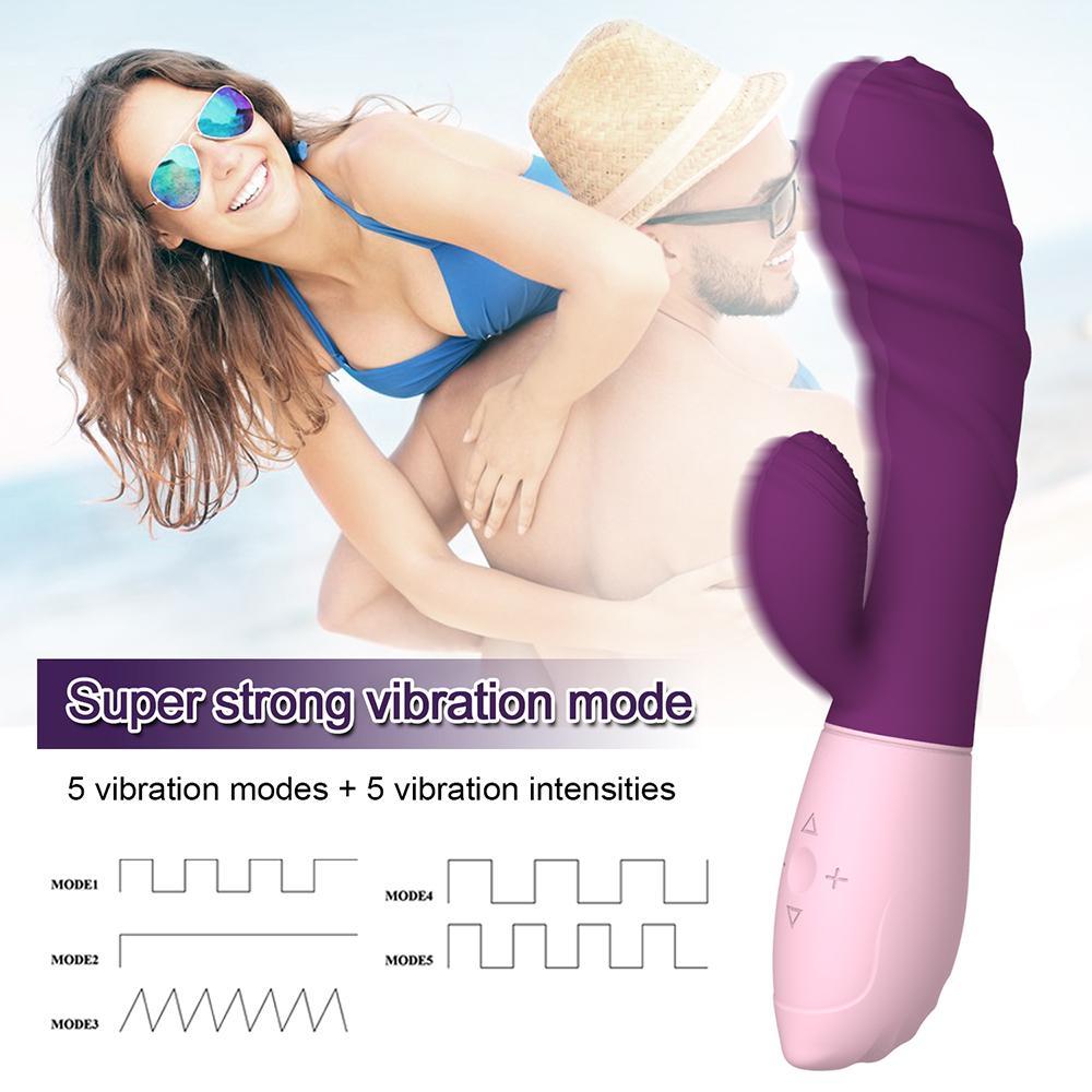 Rechargeable Personal Rabbit Vibrator Clit Stimulator