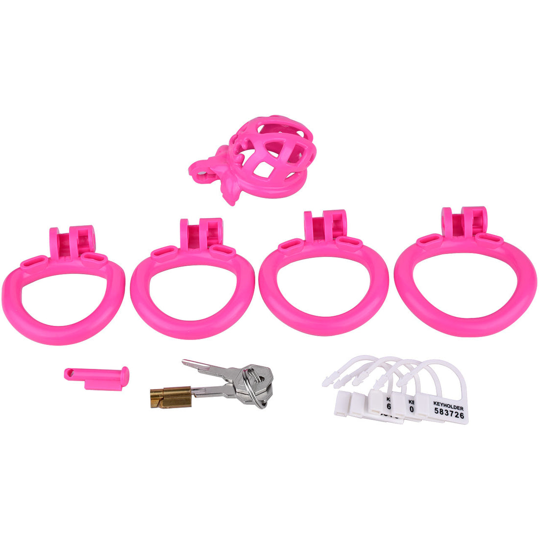 Plastic 3d Printed Male Chastity Cage