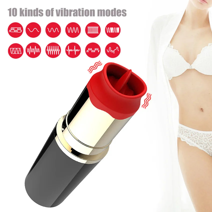 Discreet Sex Toy Lipstick Clitoral Vibrator