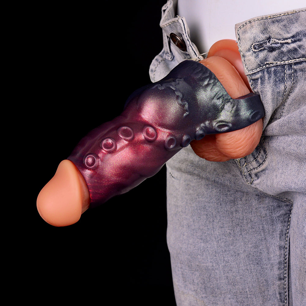 Penis Girth Sleeve Octopus Tentacle Hollow