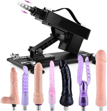 Anal Vaginal Double Ssex Dildo Machine