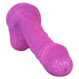 画像をギャラリー ビューアにロード 8.26 Inch Silicone Glitter Purple Dildo