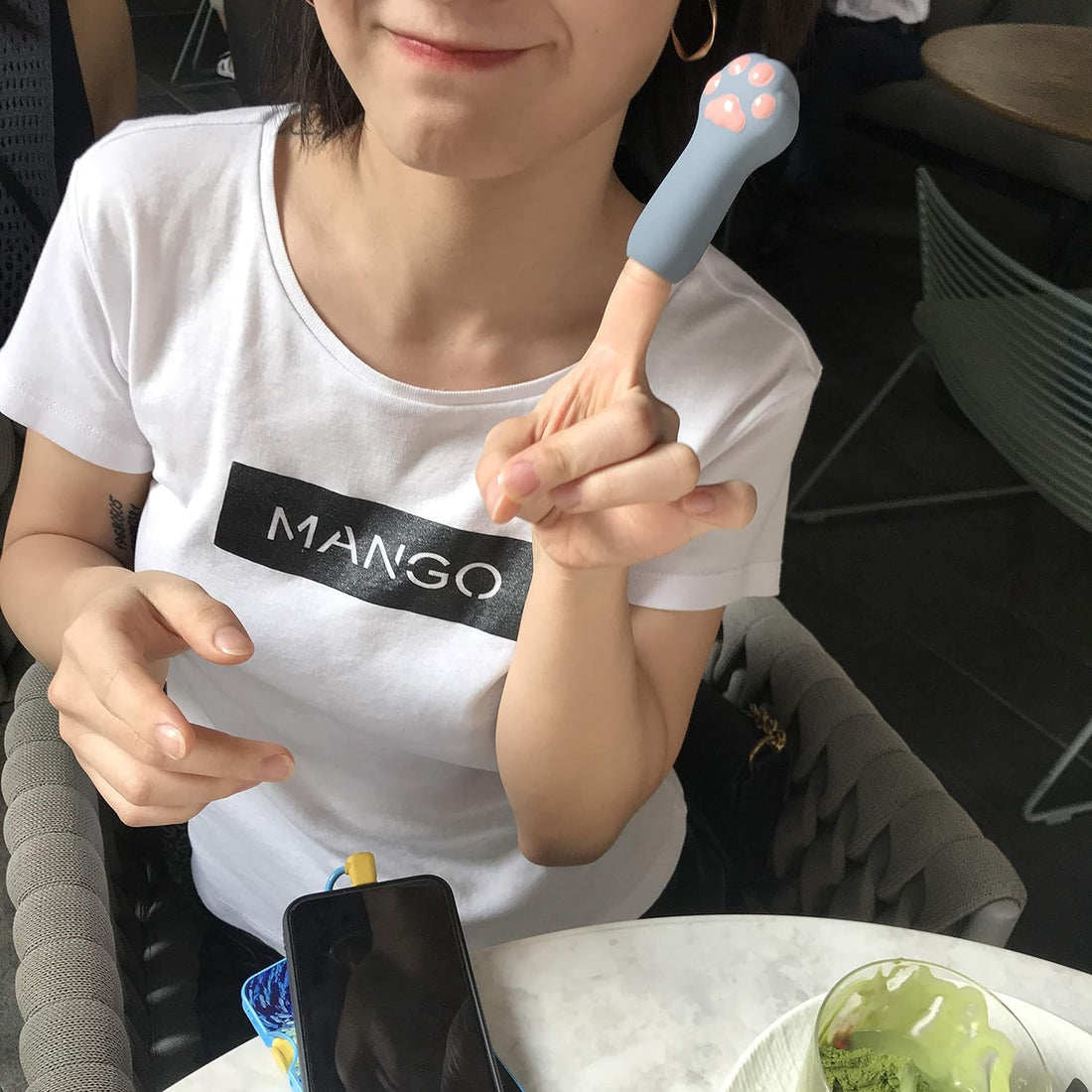 Fingertip Cat Claw Cute Small Nipple Vibrator