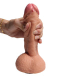 画像をギャラリー ビューアにロード Most Realistic Dildos 8 Inch with Balls Waterproof