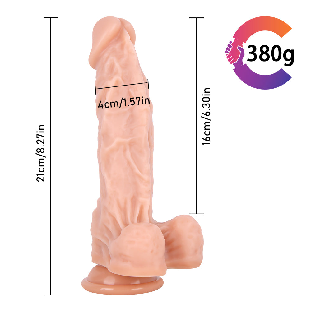 Realistic Penis Dildo Textured For anal