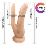 Carica l&#39;immagine nel visualizzatore di Gallery, Beginner Double Penis Dildo