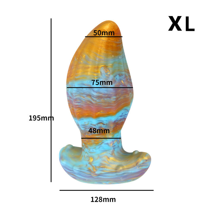 Color P-spot Stimulation Huge Butt Plug