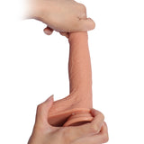 Carica l&#39;immagine nel visualizzatore di Gallery, Realistic Uncut Dildo Silicone 7 inch