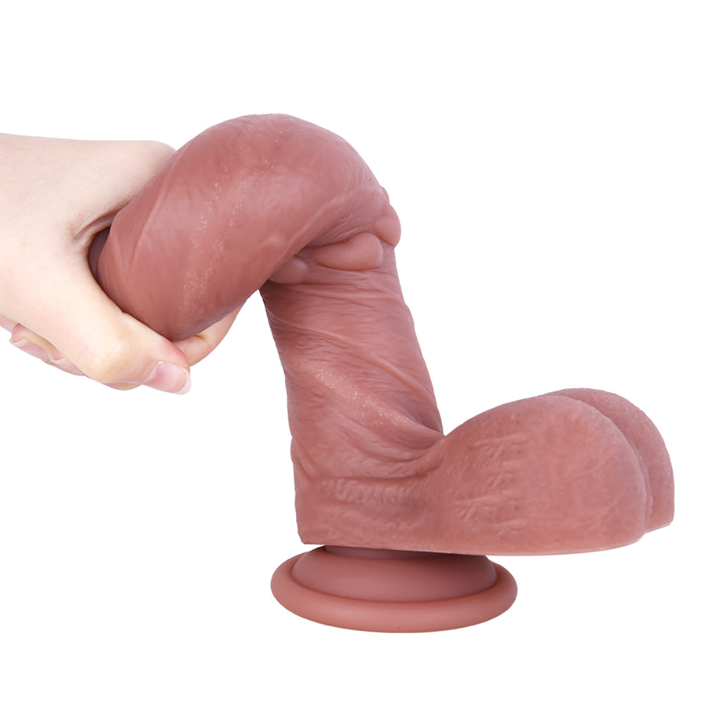 Heart Dildo Textured Strap On