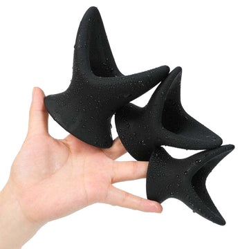 V Shaped Anal Open Training Hollow Plug