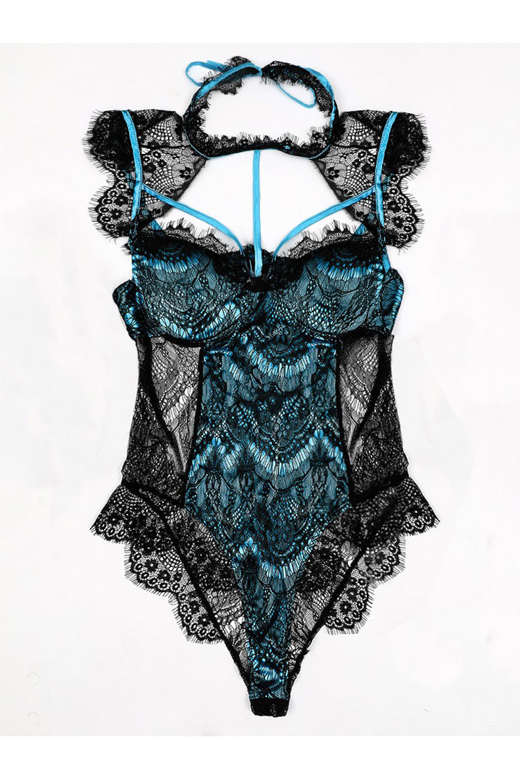 Sexy Lingerie Teddies Womens Porno Bodysuit Lace Body Sexy Hot Erotic Women Catsuit Pole Dance Underwear Nightwear Lenceria