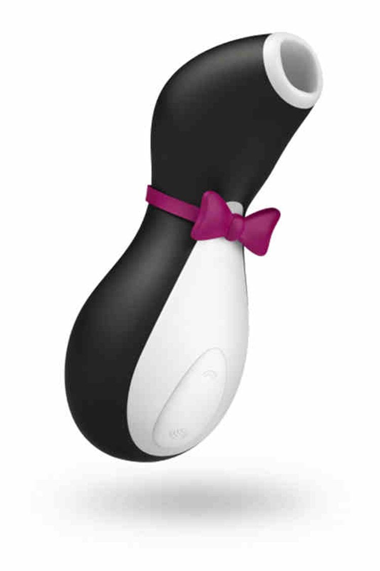 Satisfyer Pro Penguin Sucking Vibrator Black / One Size