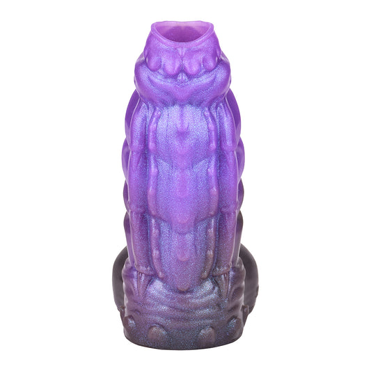 6 Inch Thread Monster Purple Penis Sleeve