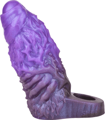 5 Inch Purple Monster Strap On Sleeve